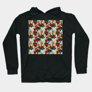 dreamy floral christmas Hoodie